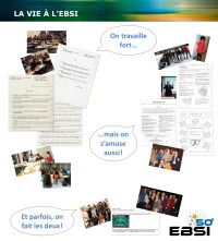 La vie à l'EBSI
