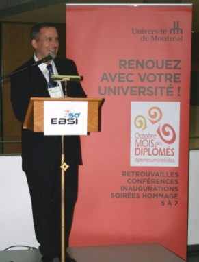 50e anniversaire de l'EBSI-Discours de Clément Arsenault, directeur